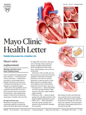 cover image of October 2022. Mayo Clinic Health Letter